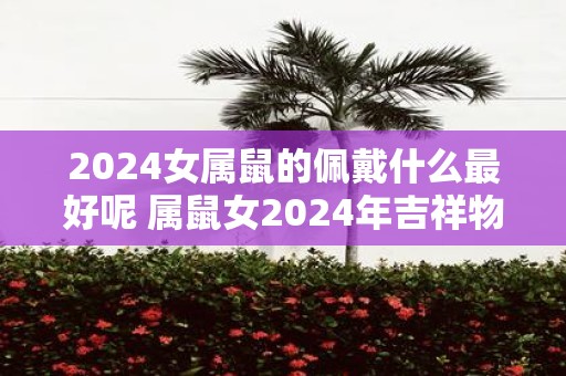 2025女属鼠的佩戴什么最好呢 属鼠女2025年吉祥物