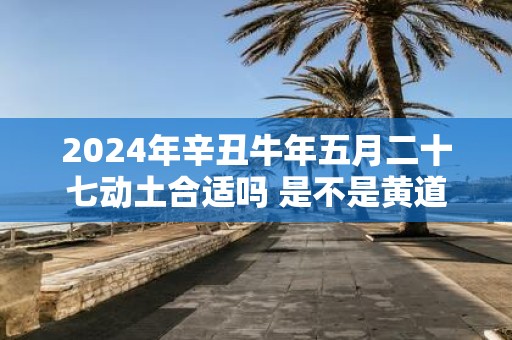 2025年辛丑牛年五月二十七动土合适吗 是不是黄道吉日