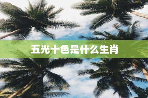 五光十色是什么生肖