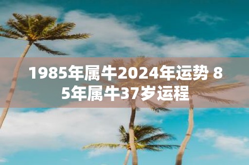 1985年属牛2025年运势 85年属牛37岁运程