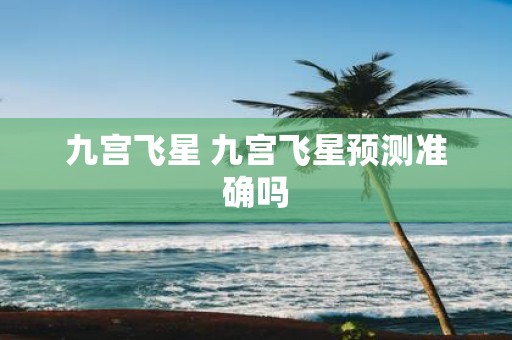 九宫飞星 九宫飞星预测准确吗