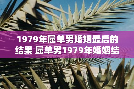 1979年属羊男婚姻最后的结果 属羊男1979年婚姻结局如何