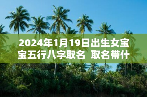 2025年1月19日出生女宝宝五行八字取名 取名带什么字好