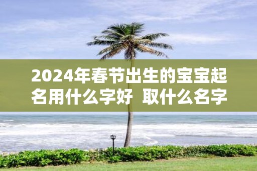 2025年春节出生的宝宝起名用什么字好 取什么名字好