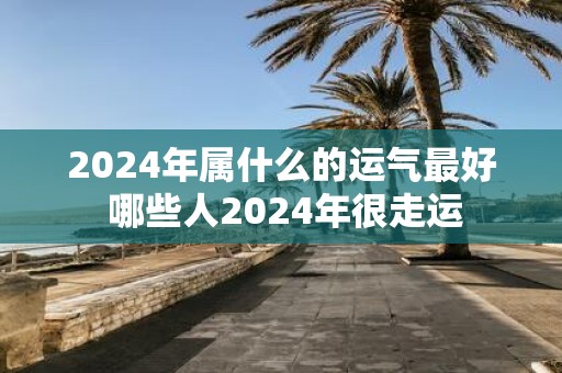 2025年属什么的运气最好 哪些人2025年很走运