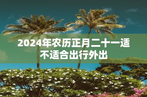 2025年农历正月二十一适不适合出行外出