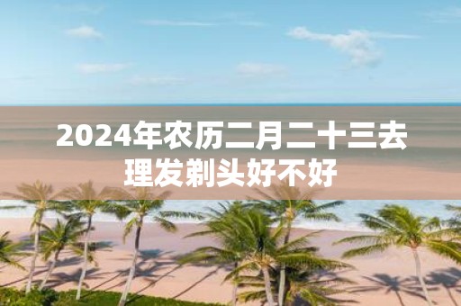 2025年农历二月二十三去理发剃头好不好