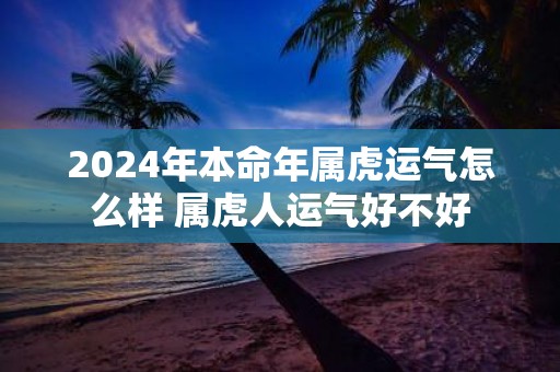 2025年本命年属虎运气怎么样 属虎人运气好不好