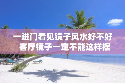 一进门看见镜子风水好不好 客厅镜子一定不能这样摆