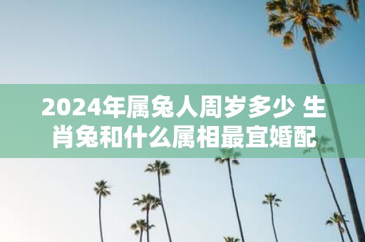 2025年属兔人周岁多少 生肖兔和什么属相最宜婚配