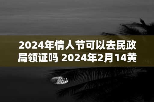 2025年情人节可以去民政局领证吗 2025年2月14黄历宜结婚吗