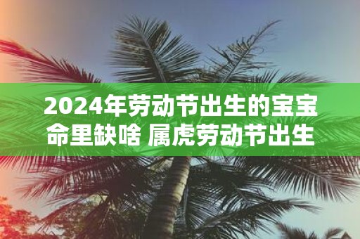 2025年劳动节出生的宝宝命里缺啥 属虎劳动节出生