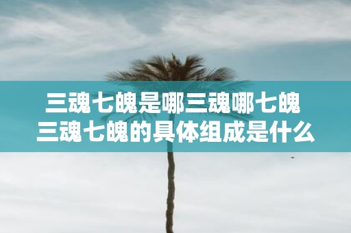 三魂七魄是哪三魂哪七魄 三魂七魄的具体组成是什么