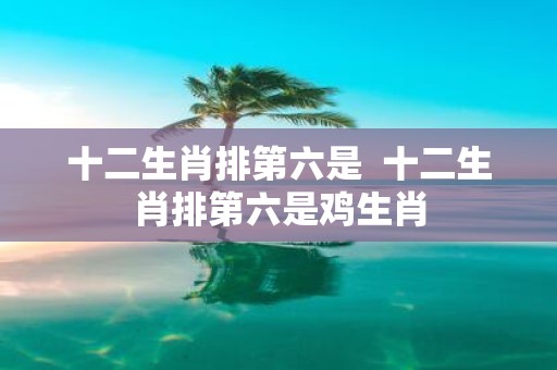 十二生肖排第六是 十二生肖排第六是鸡生肖