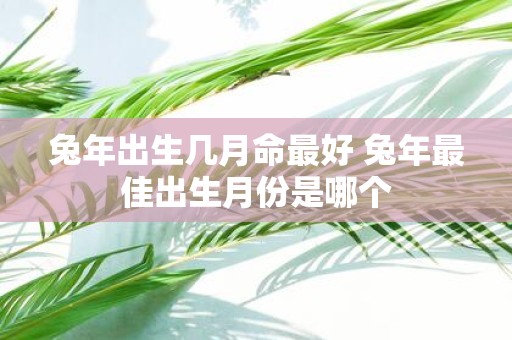 蛇年出生几月命最好 蛇年最佳出生月份是哪个