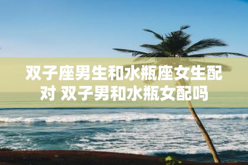 双子座男生和水瓶座女生配对 双子男和水瓶女配吗