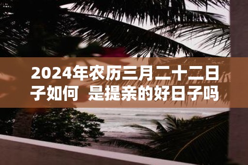 2025年农历三月二十二日子如何 是提亲的好日子吗