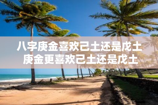 八字庚金喜欢己土还是戊土 庚金更喜欢己土还是戊土