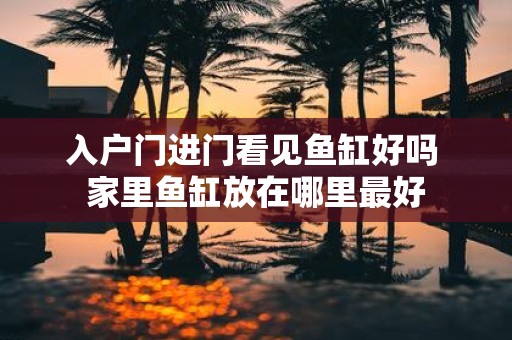 入户门进门看见鱼缸好吗 家里鱼缸放在哪里最好