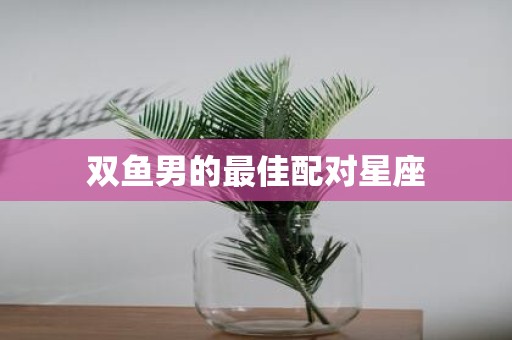 双鱼男的最佳配对星座