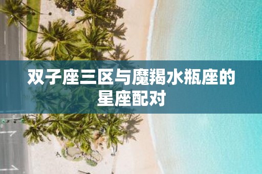 双子座三区与魔羯水瓶座的星座配对 双子座三区与魔羯水瓶座的星座配对