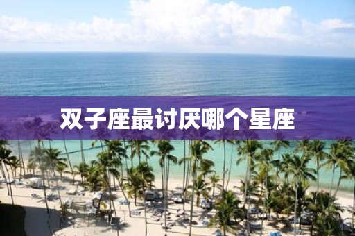 双子座最讨厌哪个星座