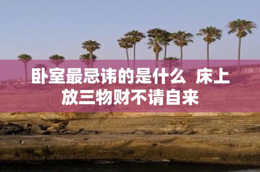 卧室最忌讳的是什么 床上放三物财不请自来