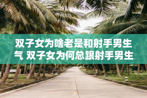 双子女为啥老是和射手男生气 双子女为何总跟射手男生气
