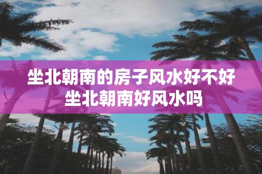 坐北朝南的房子风水好不好 坐北朝南好风水吗