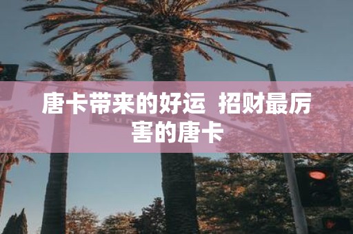 唐卡带来的好运 招财最厉害的唐卡