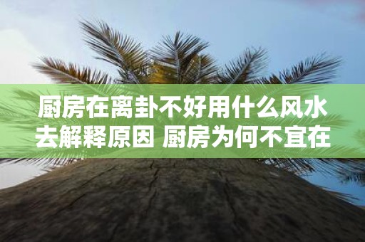 厨房在离卦不好用什么风水去解释原因 厨房为何不宜在离卦