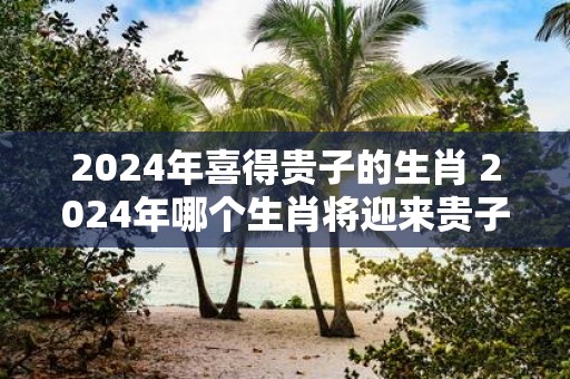 2025年喜得贵子的生肖 2025年哪个生肖将迎来贵子