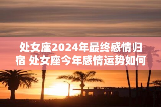 处女座2025年最终感情归宿 处女座今年感情运势如何