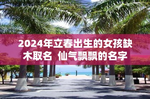 2025年立春出生的女孩缺木取名 仙气飘飘的名字