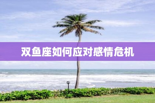 双鱼座如何应对感情危机