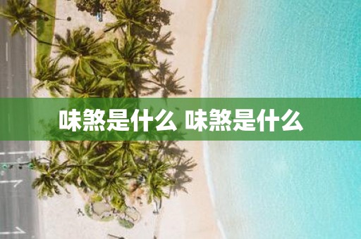 味煞是什么 味煞是什么