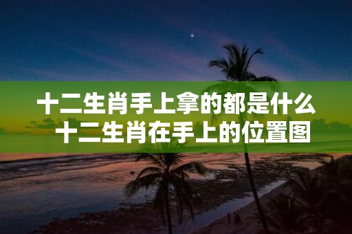 十二生肖手上拿的都是什么 十二生肖在手上的位置图