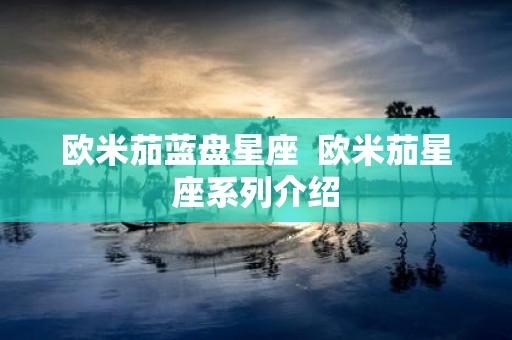 欧米茄蓝盘星座 欧米茄星座系列介绍