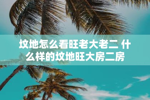 坟地怎么看旺老大老二 什么样的坟地旺大房二房
