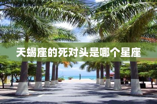 天蝎座的死对头是哪个星座