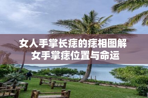 女人手掌长痣的痣相图解 女手掌痣位置与命运