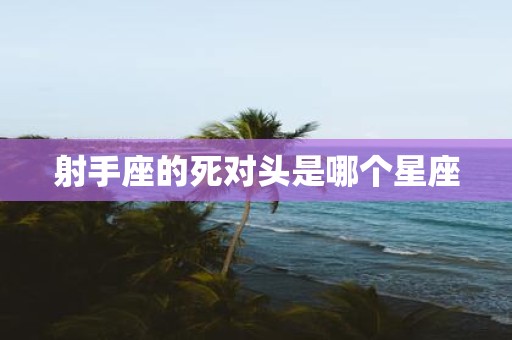 射手座的死对头是哪个星座