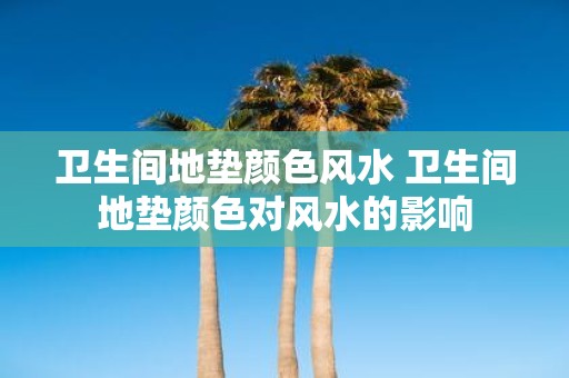 卫生间地垫颜色风水 卫生间地垫颜色对风水的影响