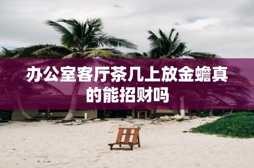 办公室客厅茶几上放金蟾真的能招财吗