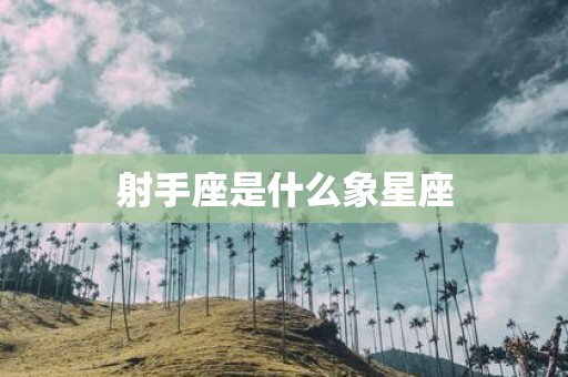 射手座是什么象星座