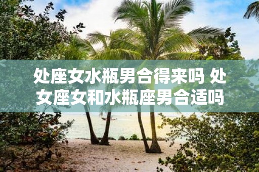 处座女水瓶男合得来吗 处女座女和水瓶座男合适吗