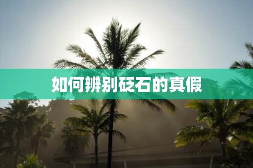 如何辨别砭石的真假