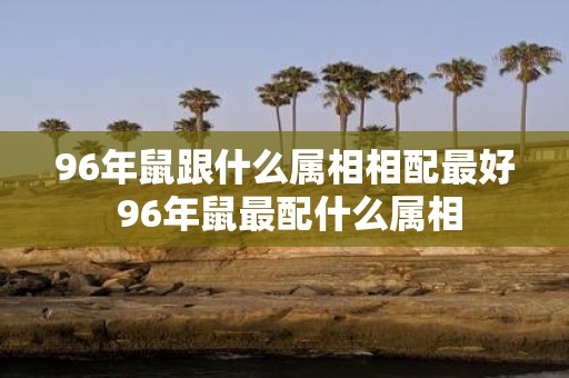 96年鼠跟什么属相相配最好 96年鼠最配什么属相