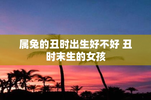属兔的丑时出生好不好 丑时末生的女孩