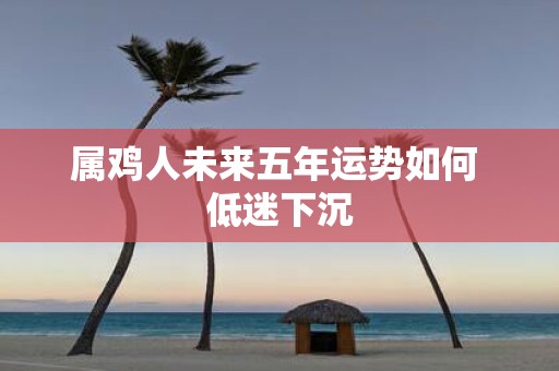 属鸡人未来五年运势如何 低迷下沉